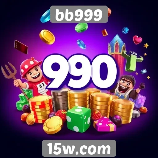 A variedade de jogos disponíveis no bb999